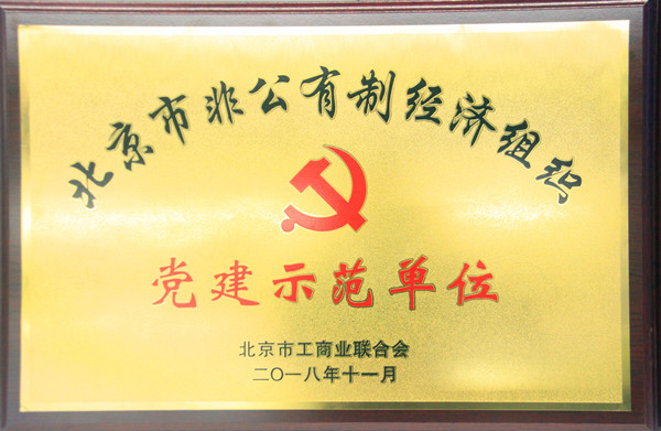 云博官网荣获北京市非公有制经济组织“党建示范单位”“党员驿站示范点”称号